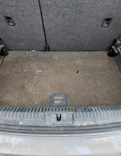 Nettoyage vapeur coffre auto