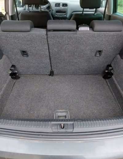 Nettoyage vapeur coffre auto